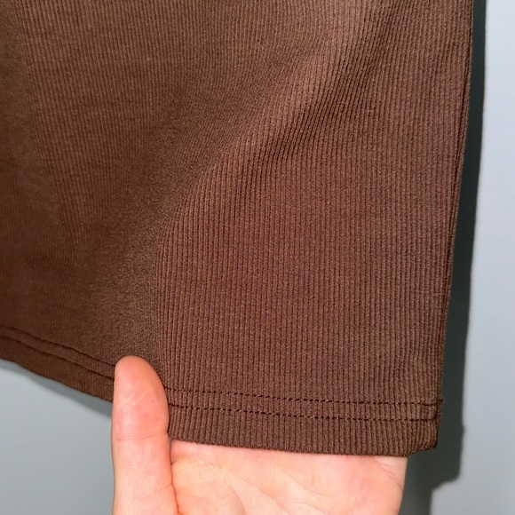 Meshki Ribbed Bodycon Mini Dress - M - Picture 8 of 8